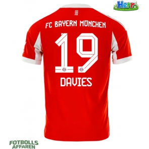 Bayern Munich Alphonso Davies #19 Hemmatröja 2025-26 Kortärmad